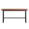 Emma and Oliver Remy 60x30 Dining or Gaming Table with Double Sided Laminate Table Top and Heavy Duty A-Frame Steel Base